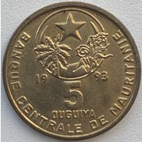 Мавритания 5 угий 1993 г.