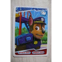 Карточка Paw patrol, Щенячий патруль.