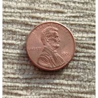 Werty71 США 1 цент 2005
