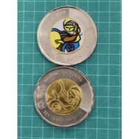 Канада 2 доллара 2025 г. Творчество Дафны Оджиг