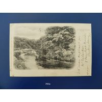 Открытка. Великобритания. Бельгия. 1901г. Штемпель Лондон.