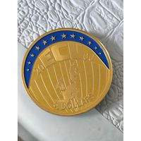 5 долларов Либерия эмаль