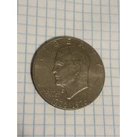 С 1 РУБЛЯ! МОНЕТА 1 ДОЛЛАР 200 ЛЕТ НЕЗАВИСИМОСТИ США 1776 1976