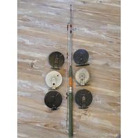 Спиннинг ленинградский ссср с невской катушкой одним лотом