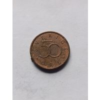 Швеция. 50 эре 1992 года. (4).