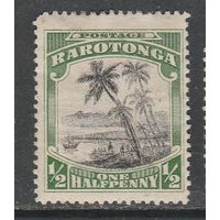 Раратонга /о-ва Кука/ 1/2с 1920г