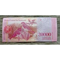 Werty71 Венесуэла 20000 боливаров 2017 UNC банкнота