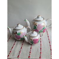 Набор чайников заварочных Агашки Дулево.