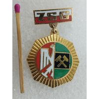 Знак ПНР. Среднее специальное образование. Горое дело. тяжёлый
