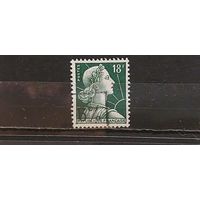 РАСПРОДАЖА ФРАНЦИЯ 1958г. Полная серия. Гаш.