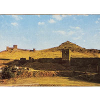 Открытка Крым Судак Генуэзская крепость