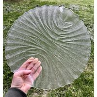 Блюдо (поднос) из стекла авт. Pavel Panek.