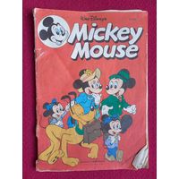 Микки Маус комикс на белорусском языке 2 номер 1992 года / Mickey Mouse Walt Disney Уолт Дисней. Эгмонт Грюнвальд / Egmont Grunwald