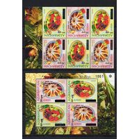 Азербайджан 2006. Гастрономия EUROPA Надпечатка "50 лет маркам Европы" 2 блока (259)