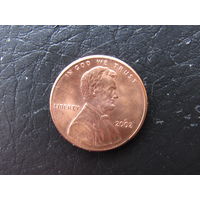 США 1 цент, 2002, Линкольн.