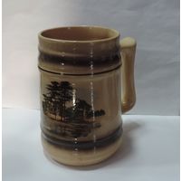 Кружка пивная на 0.5 литра. Керамика. Имеется 6 шт.