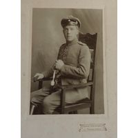 Фото немецкого военного до 1917 г.  Размер 16-24 г. Размер фото 10-14.7 см.