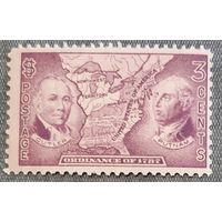 1937  150-летие принятия Северо-западного ордонанса 1787г  США