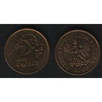 Польша y277 2 грош 2005 год MW VF (6873_-ksu009