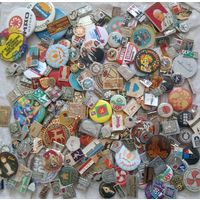 С РУБЛЯ. 200+  значков. Сборный лот.