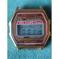 "Электpoникa 55 Б  ", редкая модификация советских цифровых наручных часов серии Электроника 55