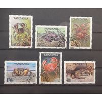 Танзания. 1994 год. Фауна. Крабы