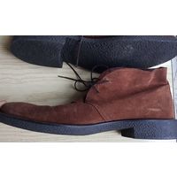 Чукка-ботинки - Замша Alfonso Valles Roma, ИТАЛИЯ, разм.45, б-у