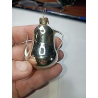 Ёлочная игрушка  , СССР . Чайник . Довольно редкий экземпляр .
