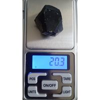 Морион. Кристалл черного кварца. 20,3 грамма.
