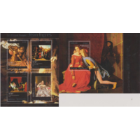 Того 2014  Живопись  ИСКУССТВО КАРТИНЫ    к/б+бл MNH