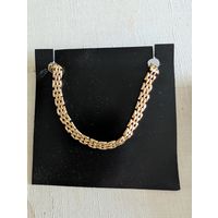 Браслет с золотым напылением "Римские каникулы"