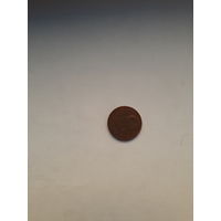 Германия 1 евроцент 2004 F