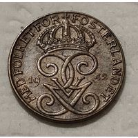 Швеция 1 эре, 1942 Бронза /коричневый цвет/ (2-12-178)