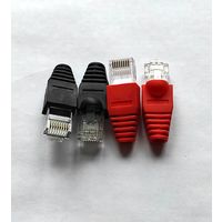 Коннектор 8Р8С с колпачком, 4 штуки с 1 рубля