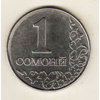 Таджикистан 1 сомони 2011