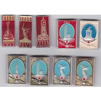 Города-герои: Севастополь, Волгоград, Одесса, Тула, Новороссийск, Киев.