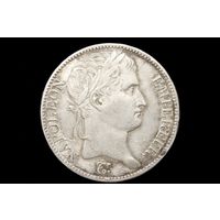 5 франков 1811 г. Париж (Франция), Наполеон Бонапарт. Кабинетная патина!