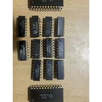 Микросхемы (новые,не парные)с видимой позалотой