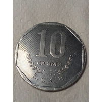 10 колонов  Коста-Рика 1983 год