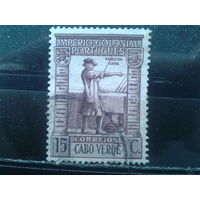 Кабо Верде, колония Португалии, 1938. Стандарт. Васко да Гама