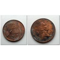 2 цента Фиджи 1987 года - из коллекции