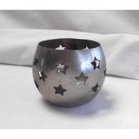 Подсвечник прорезной Звезда Рождество Новый год 01