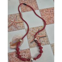 Винтажное ожерелье 23см