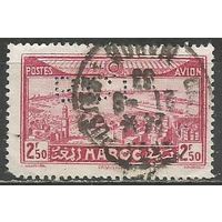 Французское Марокко. Город Касабланка. 1933г. Mi#120.