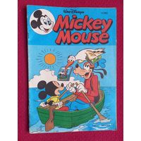 Микки Маус комикс на белорусском языке 1 номер 1992 года / Mickey Mouse Walt Disney Уолт Дисней. Эгмонт Грюнвальд / Egmont Grunwald
