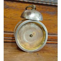 Старинные дорожные часы-будильник Junghans (Юнганс), Германия. Клеймо периода 1890-1900.