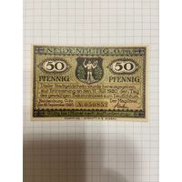 Нотгельд 50 пфеннигов Германия Найденбург-0301