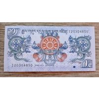 Werty71 Бутан 1 нгултрум 2013 UNC банкнота