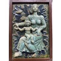 Нестеревский Н.Л. Керамическое панно. Каталожное. Размер 90х60см.