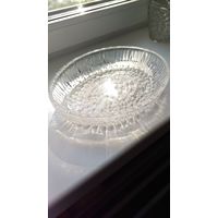 Шикарная салатница СССР массивная для селедочки "под шубой" самое-то